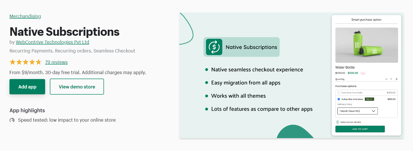 best shopify subscription apps by webcontrive