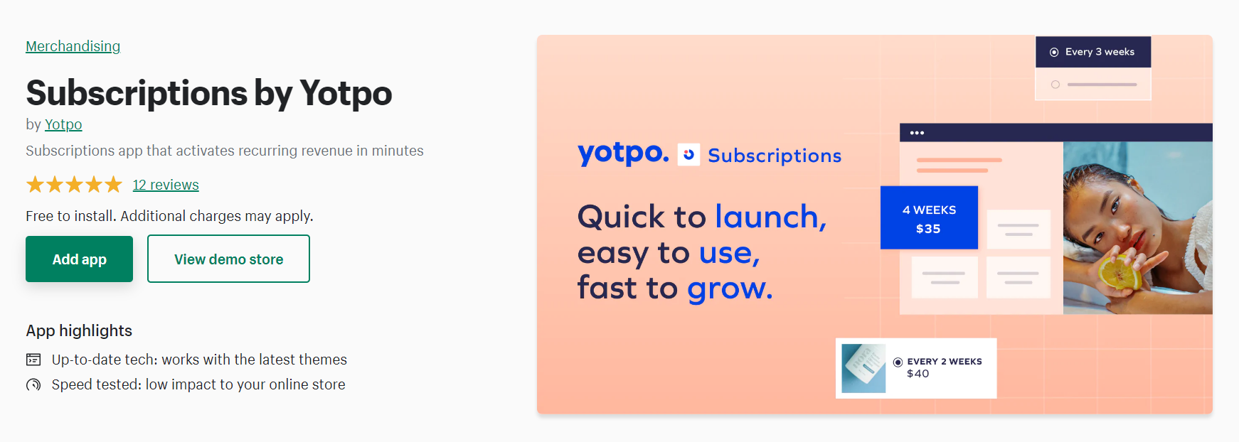 subscription by Yotpo