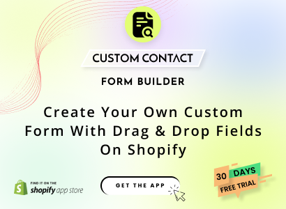 custom contact form builder app for Shopify