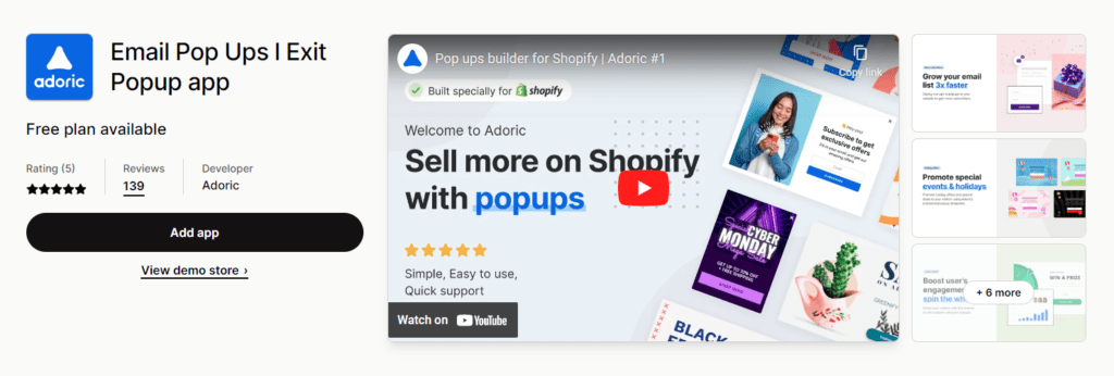 adoric-popup-shopify-app