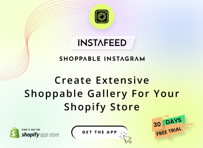 InstaFeed Shoppable Instagram Shopify App by Cirkle Studio