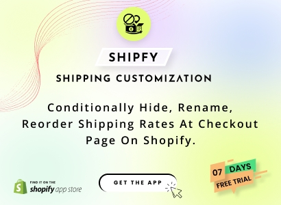 Shipfy: Shipping Customization