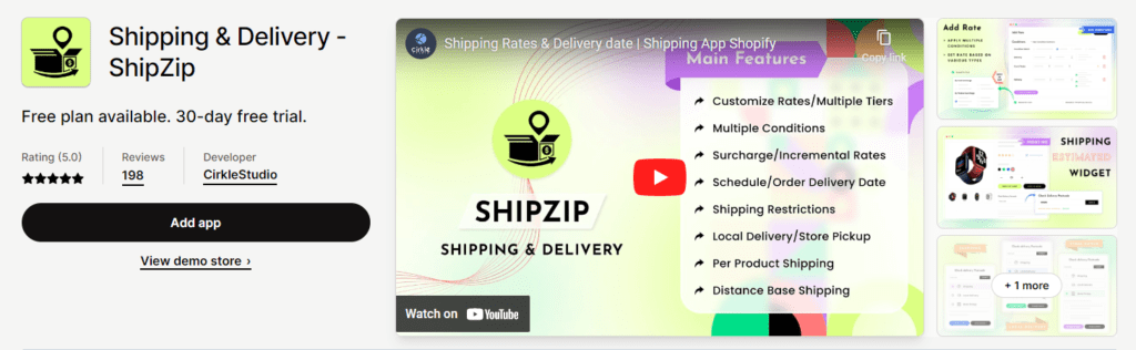 Best Discount app for Shipping rate: ShipZip - Shipping and Delivery
