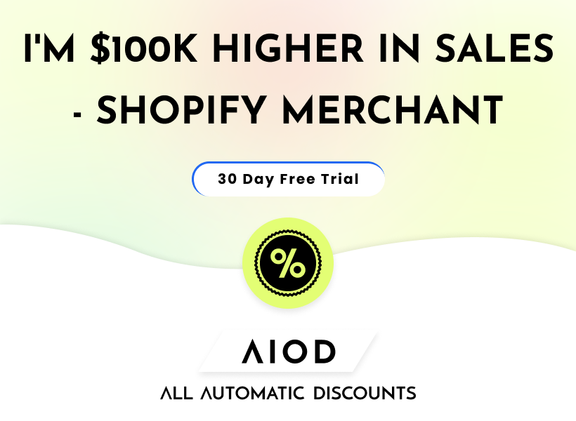iam $100k higher in sales - shopify merchants